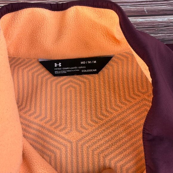 Under Armour Womens Cold Gear Infrared Full Zip Jacket Size Medium - Picture 3 of 4